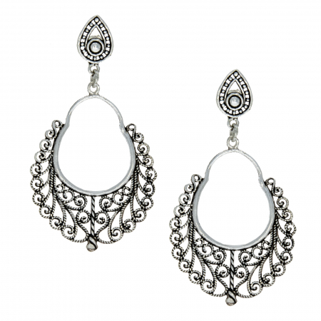 Cercei din argint cu filigran [1]