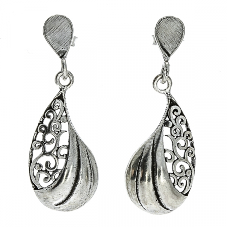 cercei-lungi-argint-antichizat-motive-florale-janette [0]