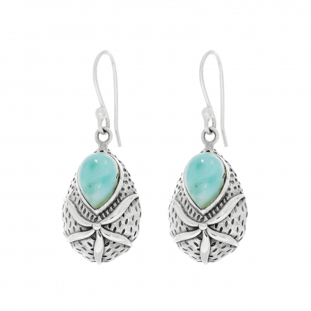 Cercei din argint model marin cu larimar [1]