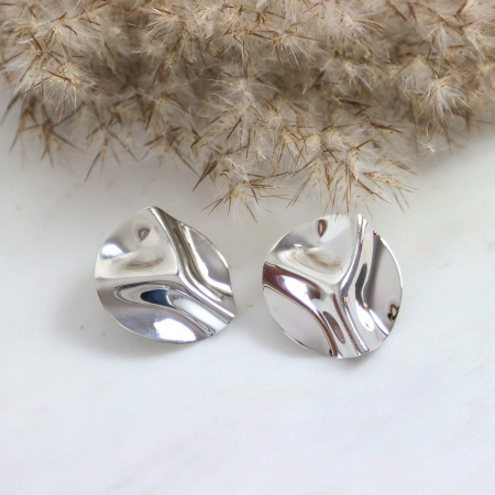 Cercei din argint forma rotundă [3]