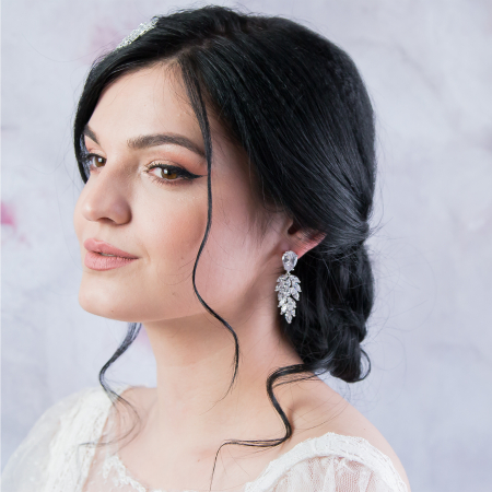 Cercei stil candelabru cu zirconii [1]