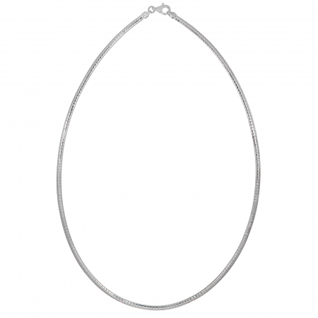 Lant din argint la baza gatului [0]