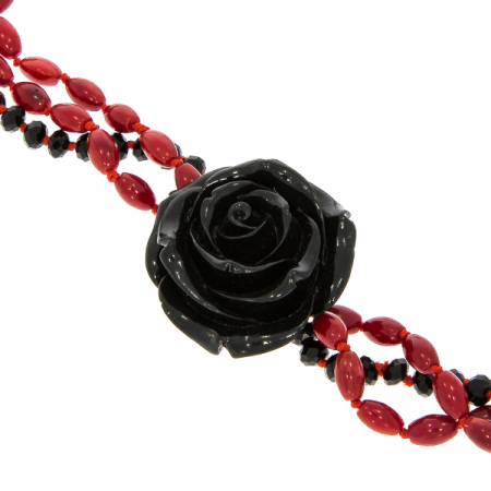 Colier Black Rose [0]