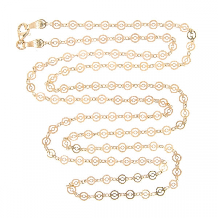 Lanț Argint Aurit 80 cm [0]