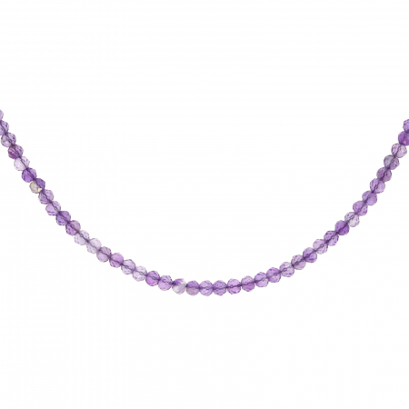 Lant din argint cu cristale violet [2]