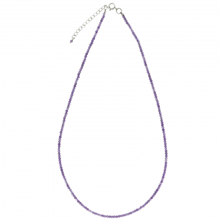 Lant din argint cu cristale violet [3]