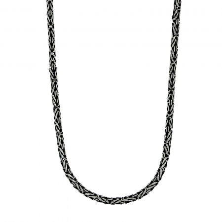 Lant argint cu zale impletite [3]