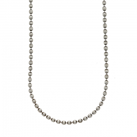 Lant argint cu bile mici pentru barbat [1]