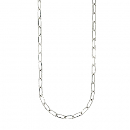 Lant argint cu zale impletite pentru barbati [1]