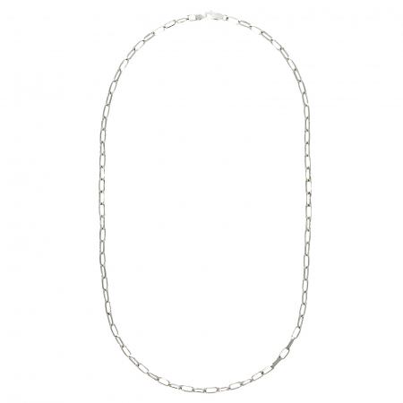 Lant argint cu zale impletite pentru barbati [3]