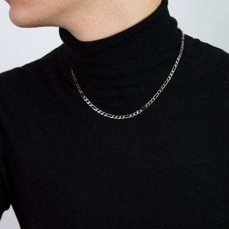 Lanț din argint 925, model bărbătesc [0]