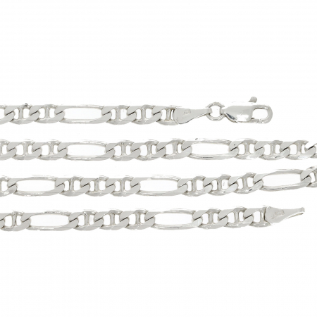 Lant argint cu zale impletite pentru barbat [1]