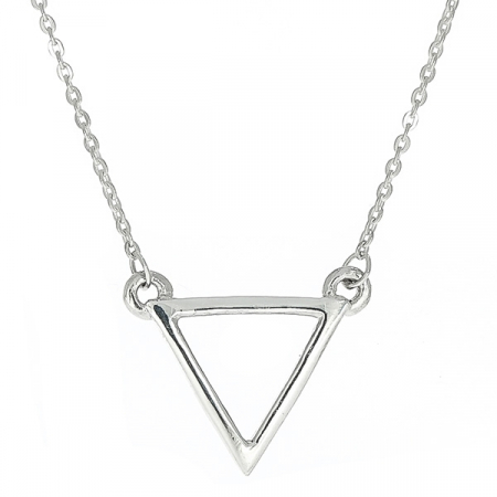 Lantisor din argint cu pandantiv triunghiular [0]