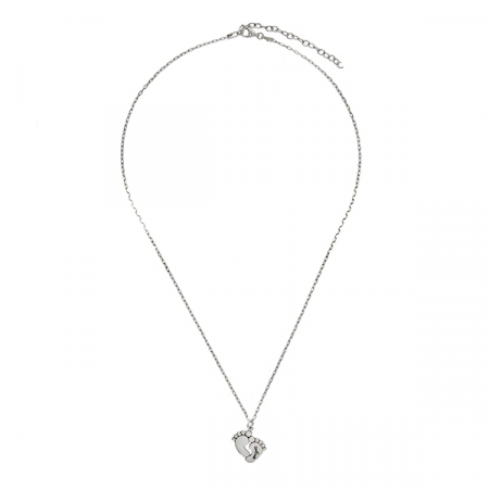 Lănțișor din argint cu tălpițe personalizate [3]