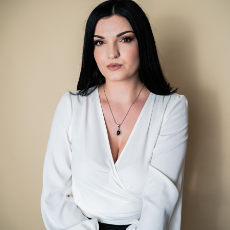 Pandantiv din argint cu ametist de sinteză [2]