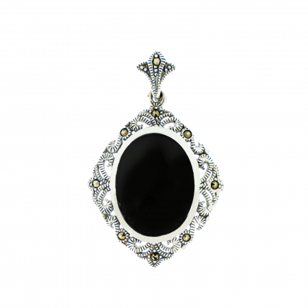 Pandantiv din argint cu marcasite [1]