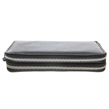 Portofel din piele natura de culoare neagra [1]
