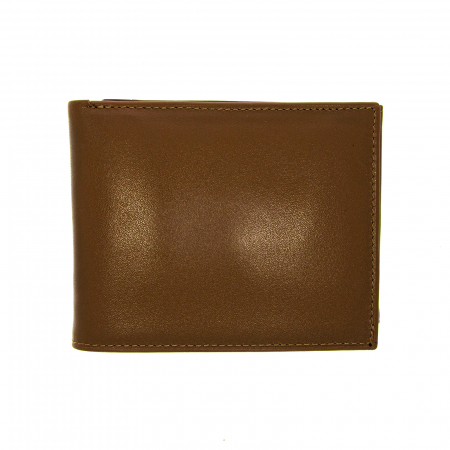 Portofel bărbătesc din piele naturală maro deschis [0]