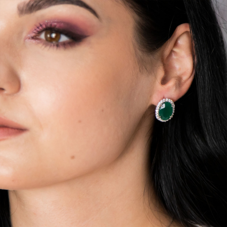 Set bijuterii cu cristale colorate [2]