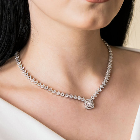 Set din argint rodiat cu zirconii [7]