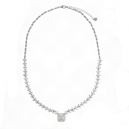 Set din argint rodiat cu zirconii [5]