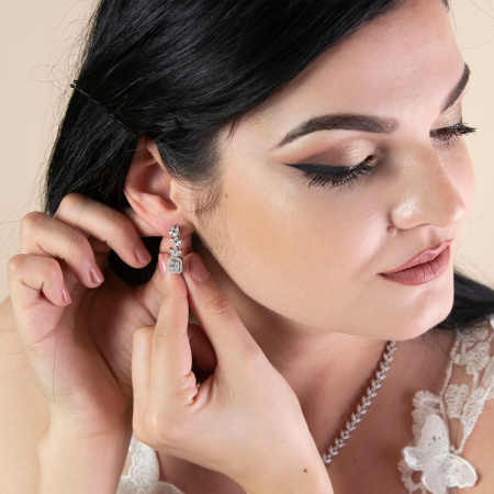 Set din argint rodiat cu zirconii [4]