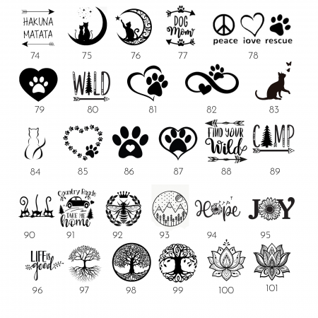 Set bratari argint cu lună și soare personalizate [5]