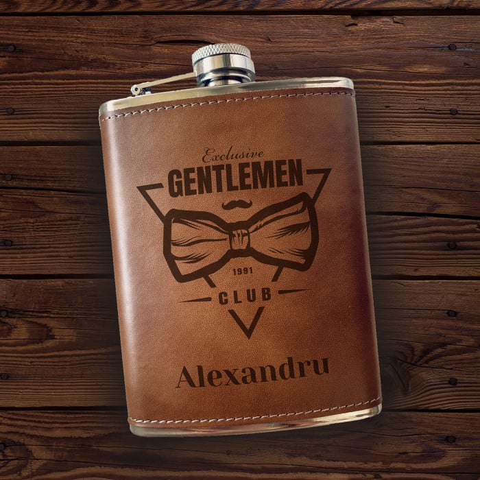 Sticla de buzunar personalizata-Gentlemen Club [1]