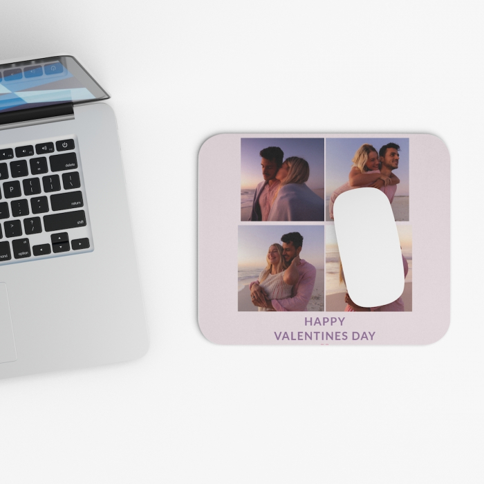 Mouse pad personalizat cu 4 fotografii-Valentine's Day [2]