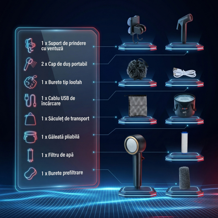 Dus portabil cu baterie Jet2Go [6]