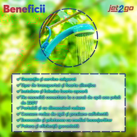 Dus portabil cu acumulator Jet2Go [12]