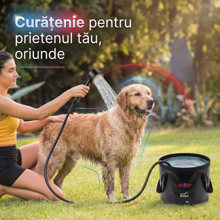 Dus portabil cu baterie Jet2Go [4]