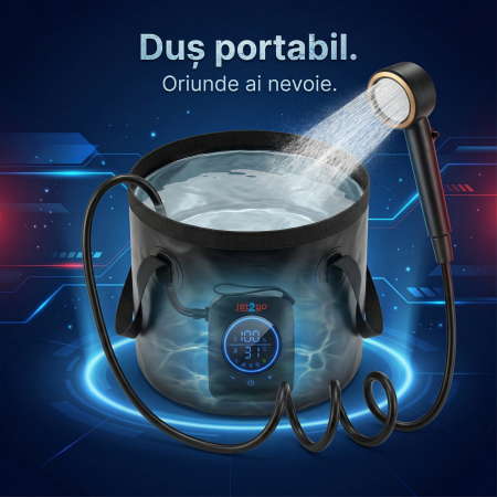 Dus portabil cu baterie Jet2Go [6]