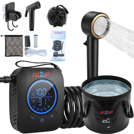 SHOP - Dus portabil cu baterie Jet2Go