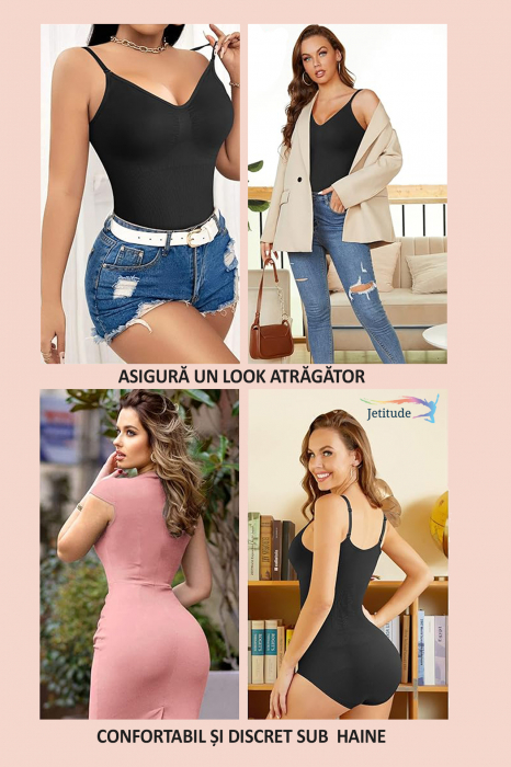 Body modelator cu bretele ajustabile [6]