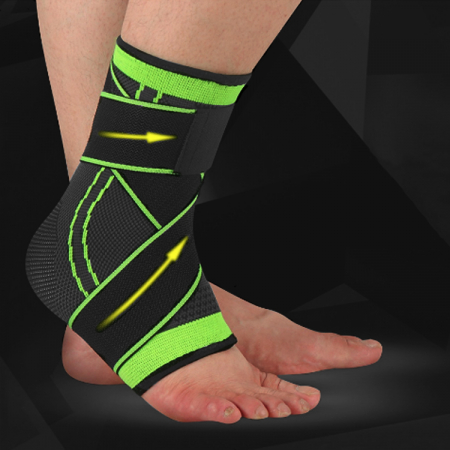 Glezniera elastica ajustabila cu bretele elastice, Negru cu verde [3]