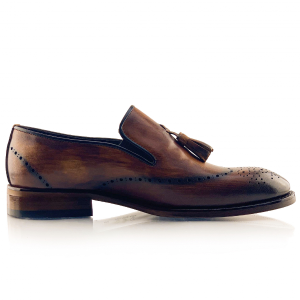 Pantofi eleganti handmade din piele - Vincenzo Maro [4]