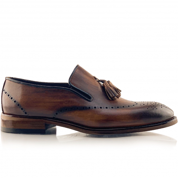 Pantofi eleganti handmade din piele - Vincenzo Maro [3]