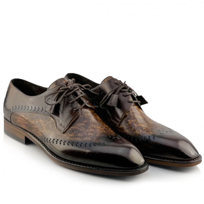Pantofi eleganti handmade din piele - Edmondo Maro [2]