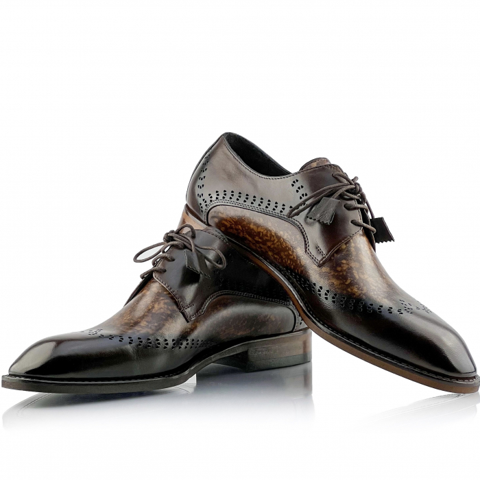 Pantofi eleganti handmade din piele – Edmondo Maro jovigo imagine noua 2022