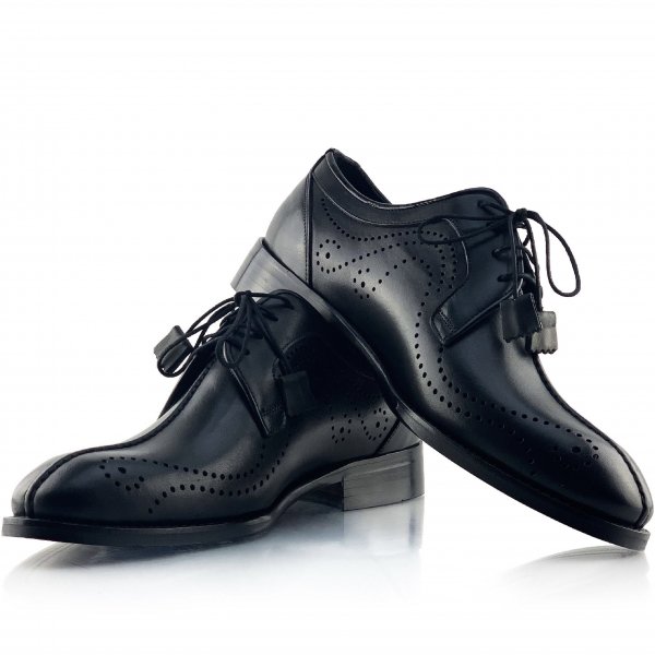 Pantofi eleganti handmade din piele – Davis Negri jovigo imagine noua 2022