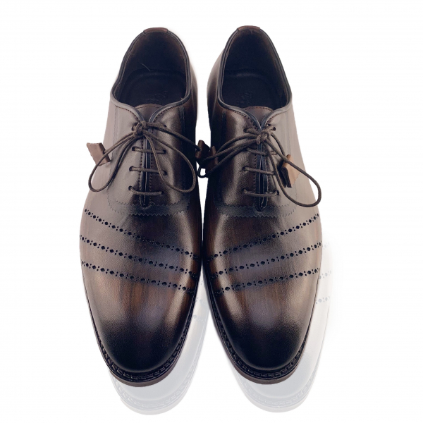 Pantofi eleganti handmade din piele - Lorenzo Maro [6]