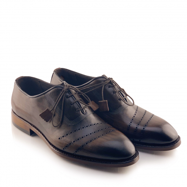 Pantofi eleganti handmade din piele - Lorenzo Maro [2]