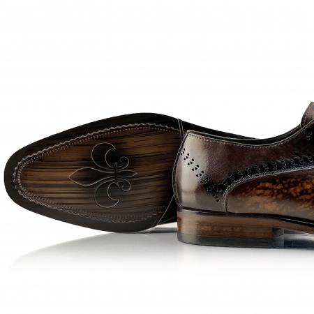 Pantofi eleganti handmade din piele - Edmondo Maro [4]