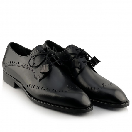 Pantofi eleganti handmade din piele - Edmondo Negri [1]