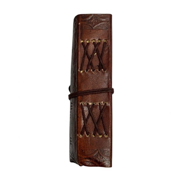 Agenda-Jurnal BUDDHA, Coperta Piele Ecologica, 100 File, 13x10x2 cm [2]