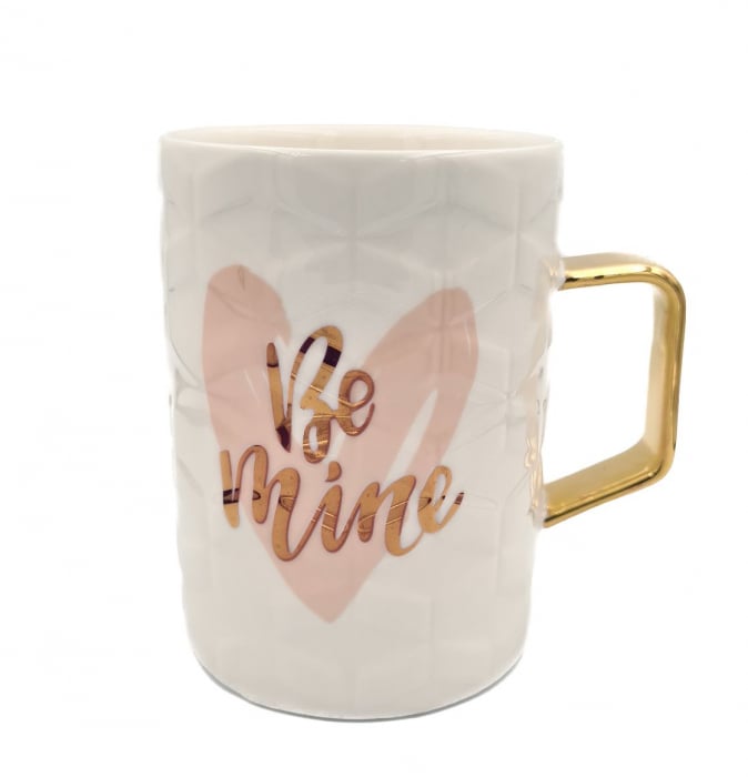 Set 2 Cani din Ceramica BE YOUR & BE MINE [3]