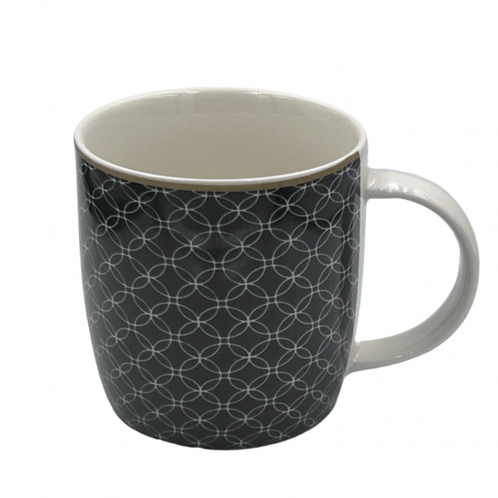 Cana Ceramica GEOMETRIC, 350 ml, 8.5x9 cm [6]