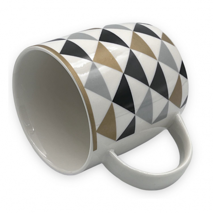 Cana Ceramica GEOMETRIC, 350 ml, 8.5x9 cm [7]
