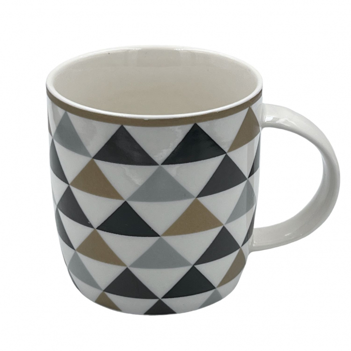 Cana Ceramica GEOMETRIC, 350 ml, 8.5x9 cm [8]